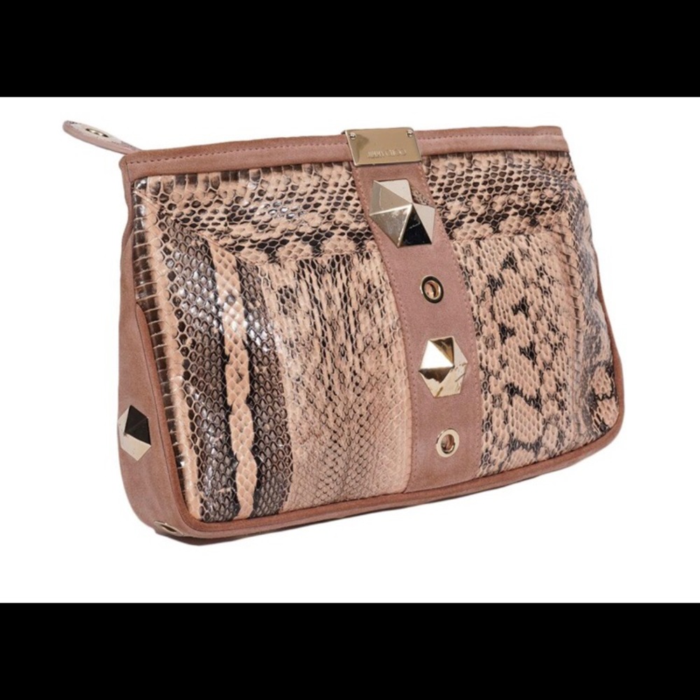 Jimmy Choo Suede Clutch